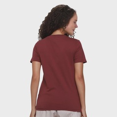 Camiseta Fila Regular Basic V Classic Feminina - Foto 4