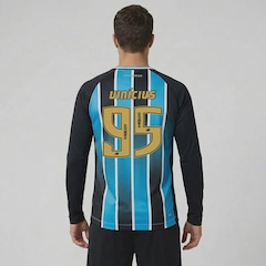 Camisa do Grêmio I 26/27 Manga Longa 95 Vinícius New Balance Masculina - Foto 1