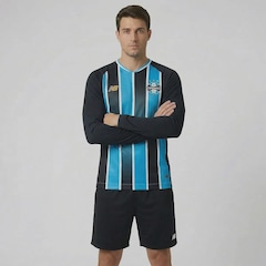 Camisa do Grêmio I 26/27 Manga Longa 95 Vinícius New Balance Masculina - Foto 3