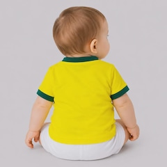 Camisa Brasil Baby Infantil - Foto 3