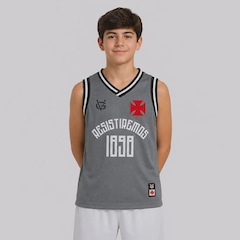 Camiseta Regata do Vasco Resistiremos Infantil - Foto 1