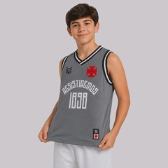 Camiseta Regata do Vasco Resistiremos Infantil - Foto 3