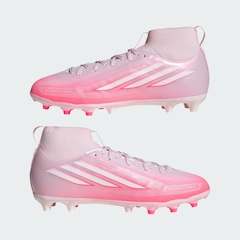 Chuteira de Campo Infantil adidas Cano Alto F50 Sparkfusion League - Foto 8