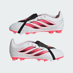 Chuteira de Campo Infantil adidas Língua Dobrável PREDATOR Club - Foto 8