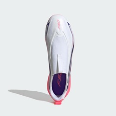 Chuteira de Campo Infantil adidas Sem Cadarço F50 Hyperfast League - Foto 4