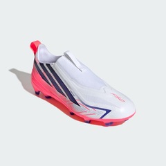 Chuteira de Campo Infantil adidas Sem Cadarço F50 Hyperfast League - Foto 6