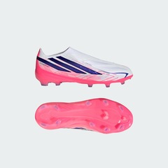 Chuteira de Campo Infantil adidas Sem Cadarço F50 Hyperfast Elite - Foto 10