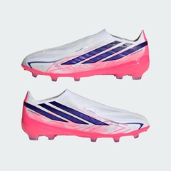 Chuteira de Campo Infantil adidas Sem Cadarço F50 Hyperfast Elite - Foto 8