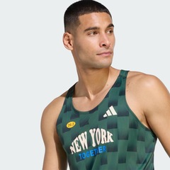 Camiseta Regata adidas Adizero NYC Running Masculina - Foto 6