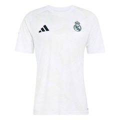 Camisa Real Madrid Pré-Jogo "Preshi" adidas Masculina - Foto 1