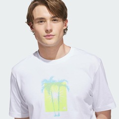 Camiseta adidas Lifestyle Summerpalms Masculina - Foto 5
