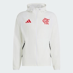Jaqueta Corta-Vento do CR Flamengo Tiro Travel adidas Masculina - Foto 1