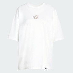 Camiseta Oversized Estampa Animal adidas Feminina - Foto 2