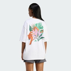 Camiseta Oversized Estampa Animal adidas Feminina - Foto 3