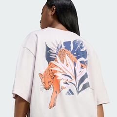 Camiseta Oversized Estampa Animal adidas Feminina - Foto 5