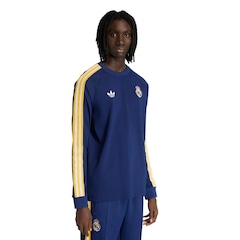 Camisa do Real Madrid adidas Originals Manga Longa Masculina - Foto 1