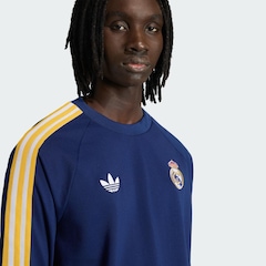 Camisa do Real Madrid adidas Originals Manga Longa Masculina - Foto 5