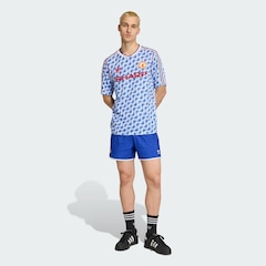Shorts de Futebol Manchester United 90 adidas Masculino - Foto 4