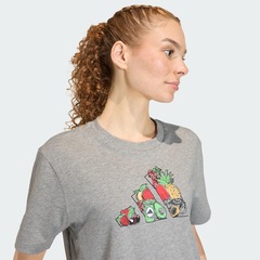 Camiseta adidas Estampa Food Treino Feminina - Foto 6