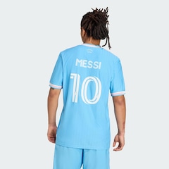 Camisa do Inter Miami 25/26 Messi Authentic adidas Masculina - Foto 3