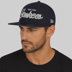 Boné New Era New York Yankees 950 A-Frame MLB Script - Foto 6