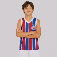 Camiseta Regata Bahia Tricolor Infantil - Foto 2