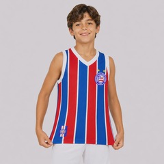 Camiseta Regata Bahia Tricolor Infantil - Foto 3