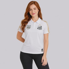 Camisa Polo do Santos Revell Feminina - Foto 1