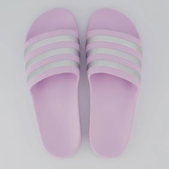 Chinelo Feminino Adidas Adilette Aqua - Foto 1