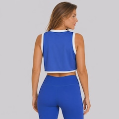 Blusa Cropped Regata do Bahia Tricolor Feminina - Foto 4