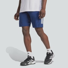 Short Adidas Club 3 Listras Masculino - Foto 1