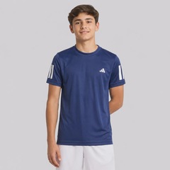 Camiseta Adidas Club 3 Listras Infantil - Foto 1
