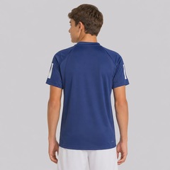 Camiseta Adidas Club 3 Listras Infantil - Foto 4
