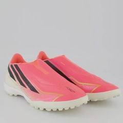 Chuteira Society Adulto Adidas F50 Hyperfast League LL TF - Foto 2
