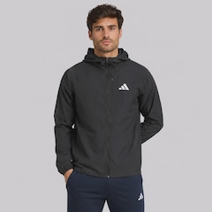 Jaqueta Adidas Corta-Vento Run Essentials Masculina - Foto 1