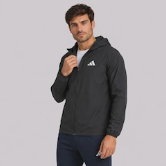 Jaqueta Adidas Corta-Vento Run Essentials Masculina - Foto 2