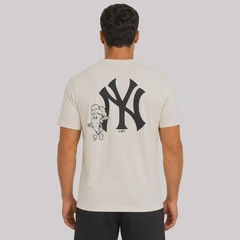 Camiseta New Era MLB New York Yankees Food Masculina - Foto 4