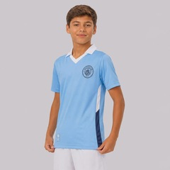 Camisa Manchester City The Blues Infantil - Foto 3