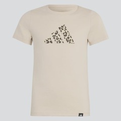 Camiseta Adidas Logo Leopardo Infantil - Foto 6
