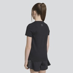 Camiseta Adidas Logo Leopardo Infantil - Foto 2