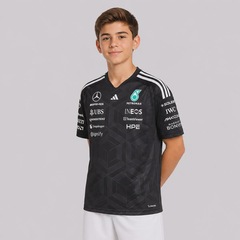 Camiseta Adidas Mercedes AMG Petronas Estampada Infantil - Foto 2