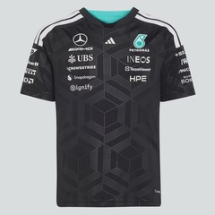 Camiseta Adidas Mercedes AMG Petronas Estampada Infantil - Foto 5