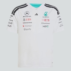 Camiseta Adidas Mercedes AMG Petronas Estampada Infantil - Foto 5