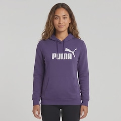Blusão de Moletom Puma Ess No.1 Logo Hoodie TR Feminino - Foto 1