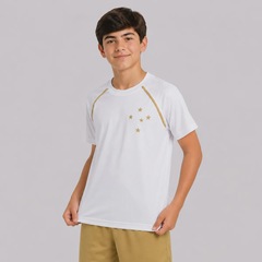 Camisa do Cruzeiro Gold Infantil - Foto 3