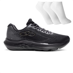 Tênis Masculino Olympikus Index 4 + 3 Pares de Meias - Foto 1