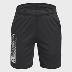 Shorts Under Armour Techwordmark Infantil - Foto 1