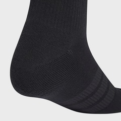 Kit Meia adidas Essentials Crew 3 Pares Unissex - Foto 3