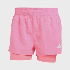Shorts adidas The Run Climacool 2 In 1 Feminino - Foto 5