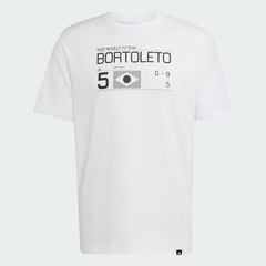 Camiseta adidas Audi F1 Team Gabriel Bortoleto III Masculina - Foto 2